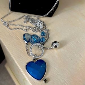 Paparazzi long necklace and earrings